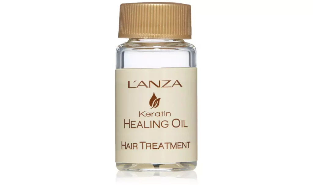 L'ANZA Keratin Healing Oil Hair Treatment, with multiple size