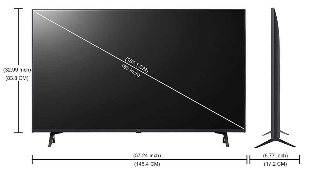 LG 165.1 cm (65 inches) 4K Ultra HD Smart LED TV