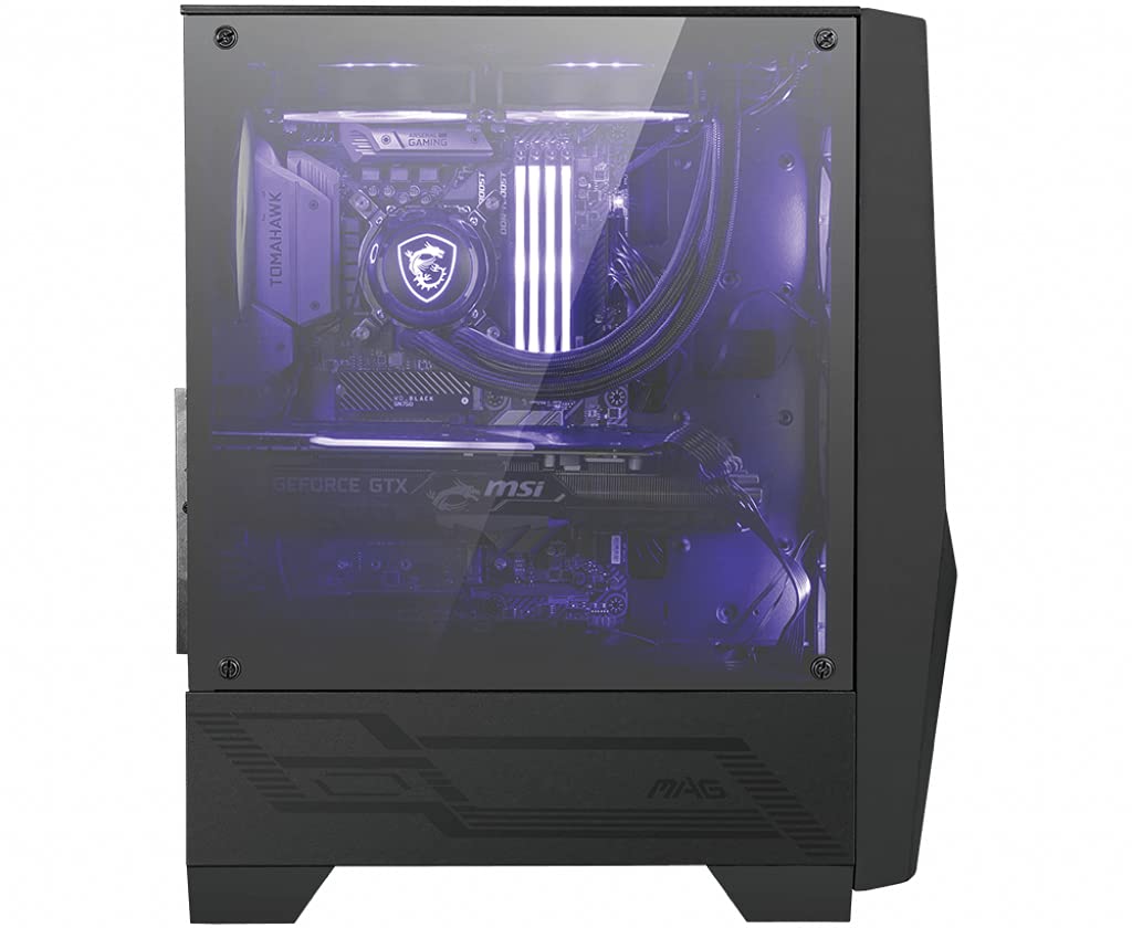 MSI MAG Forge 100M Mid Tower Gaming PC with 120mm rear fan