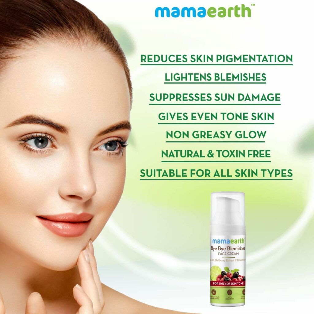 Mamaearth Bye Bye Blemishes with vitamin c