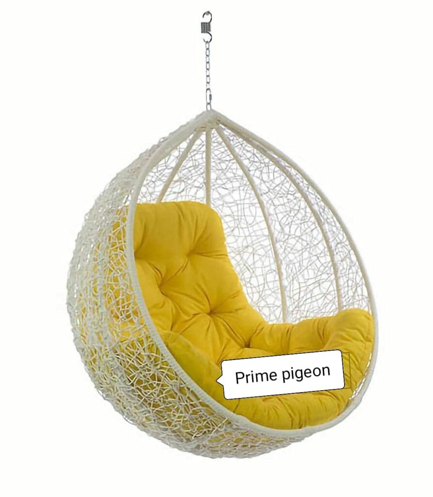 Prime Pigeon Hammock Swing Chair Without Stand For Home