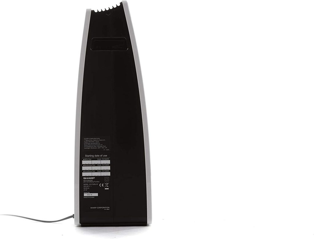 SHARP KC-F32EUW Air Purifier & Humidifier with wire to connect