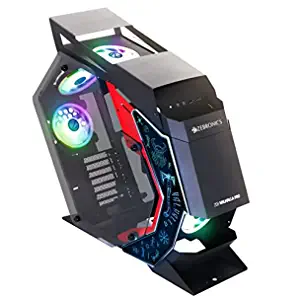 ZEBRONICS Zeb-Valhalla PRO Premium Gaming Cabinet with RGB sync, 100+ LED Modes