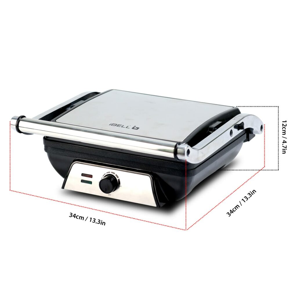 iBELL SM1201G Sandwich Maker Grill and Toaster