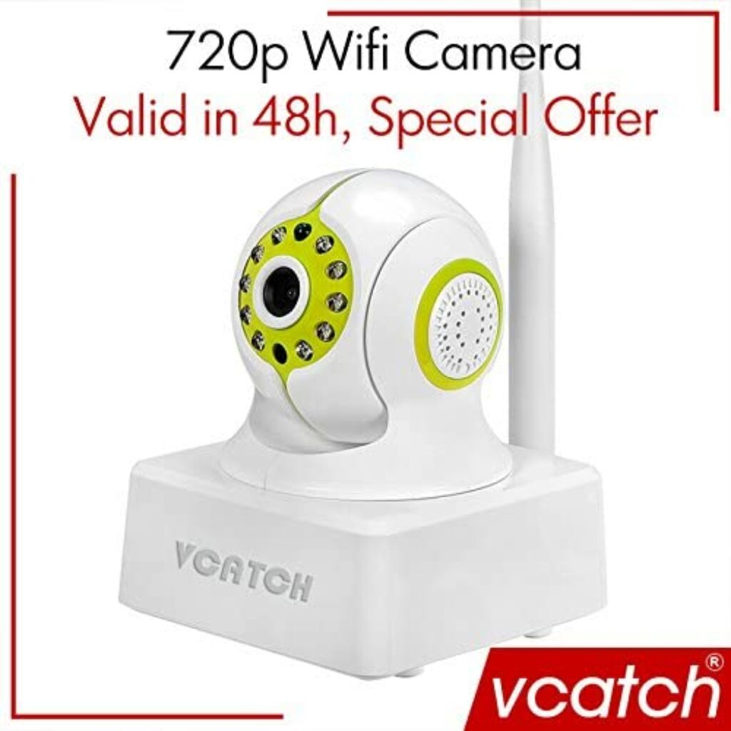 3nh® 720P, Plug  IP Camera Wireless Security 720P WiFi CCTV Hd