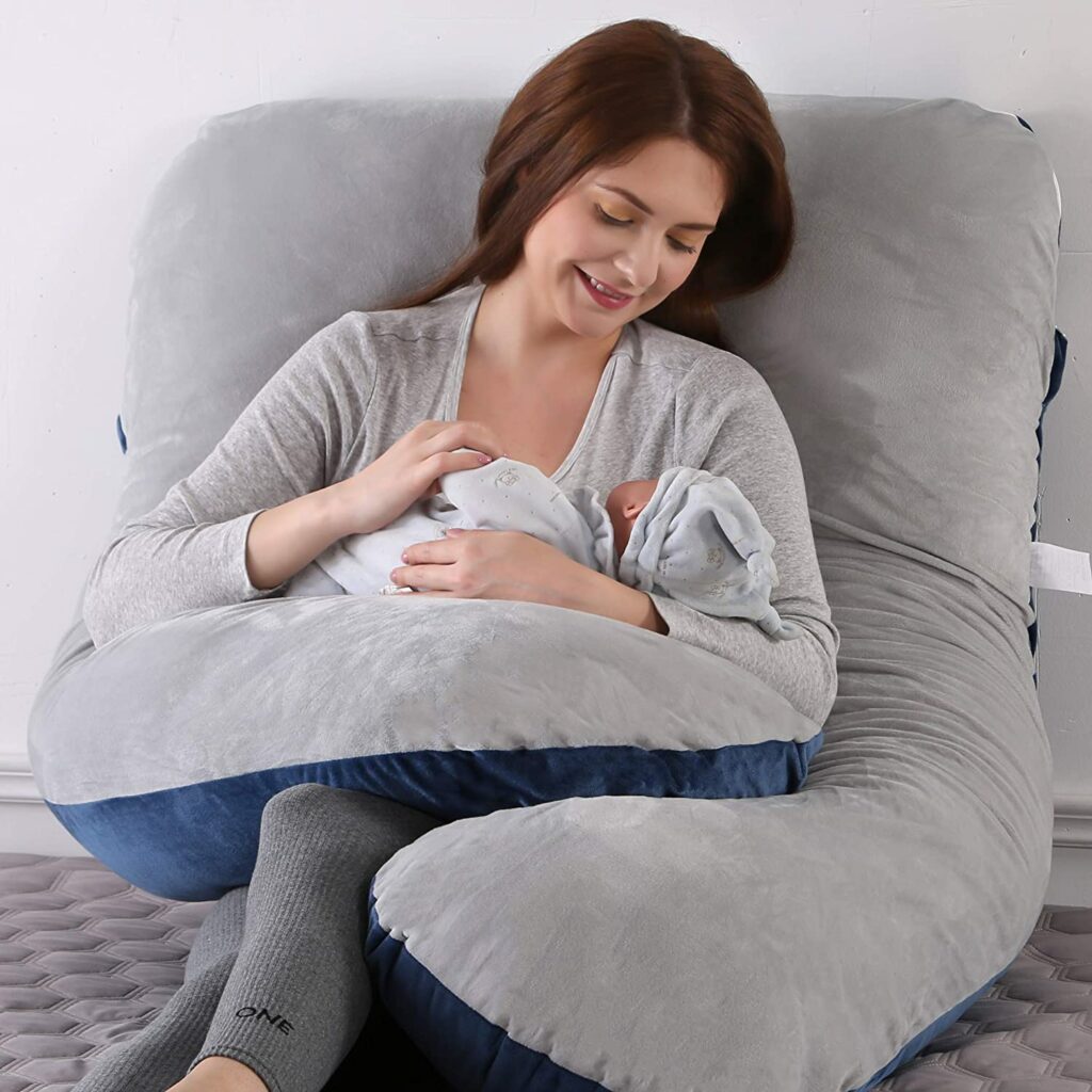 Amagoing 57 inches Pregnancy Pillow