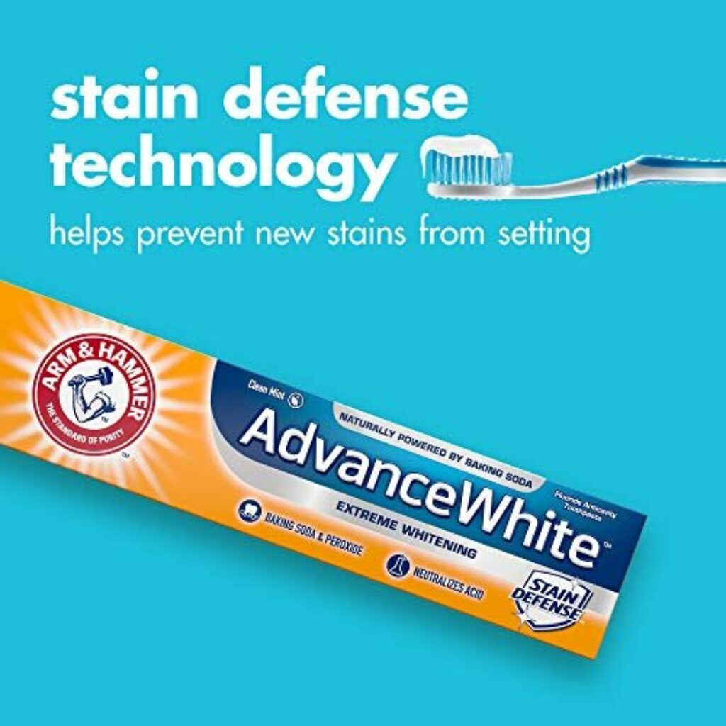 Arm & Hammer Advance White Extreme WhiteningToothpaste,Fresh Mint,