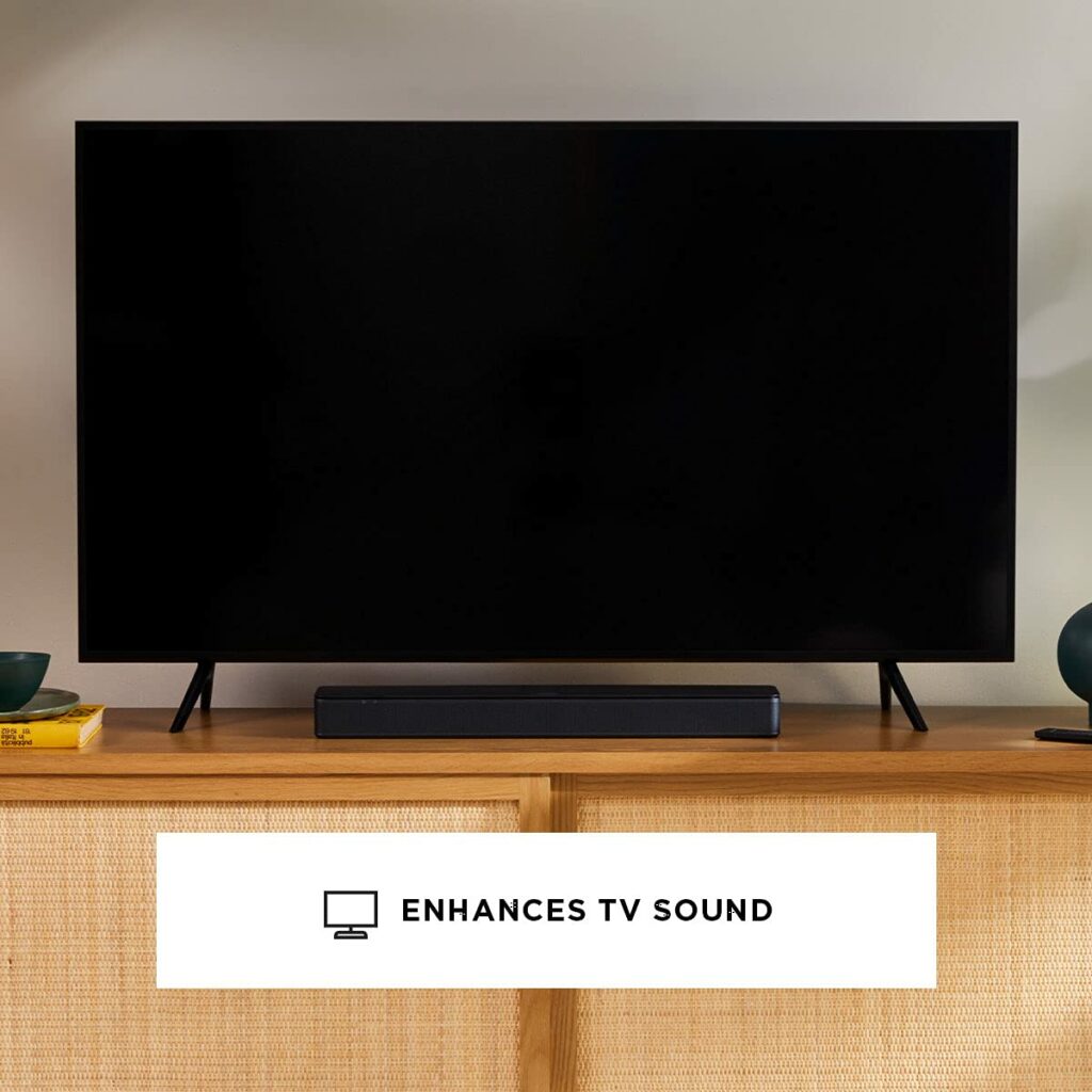 Bose TV Speaker- Small Soundbar for TV with Bluetooth and HDMI-ARC Connectivity, Includes Remote Control and Optical Audio Cable