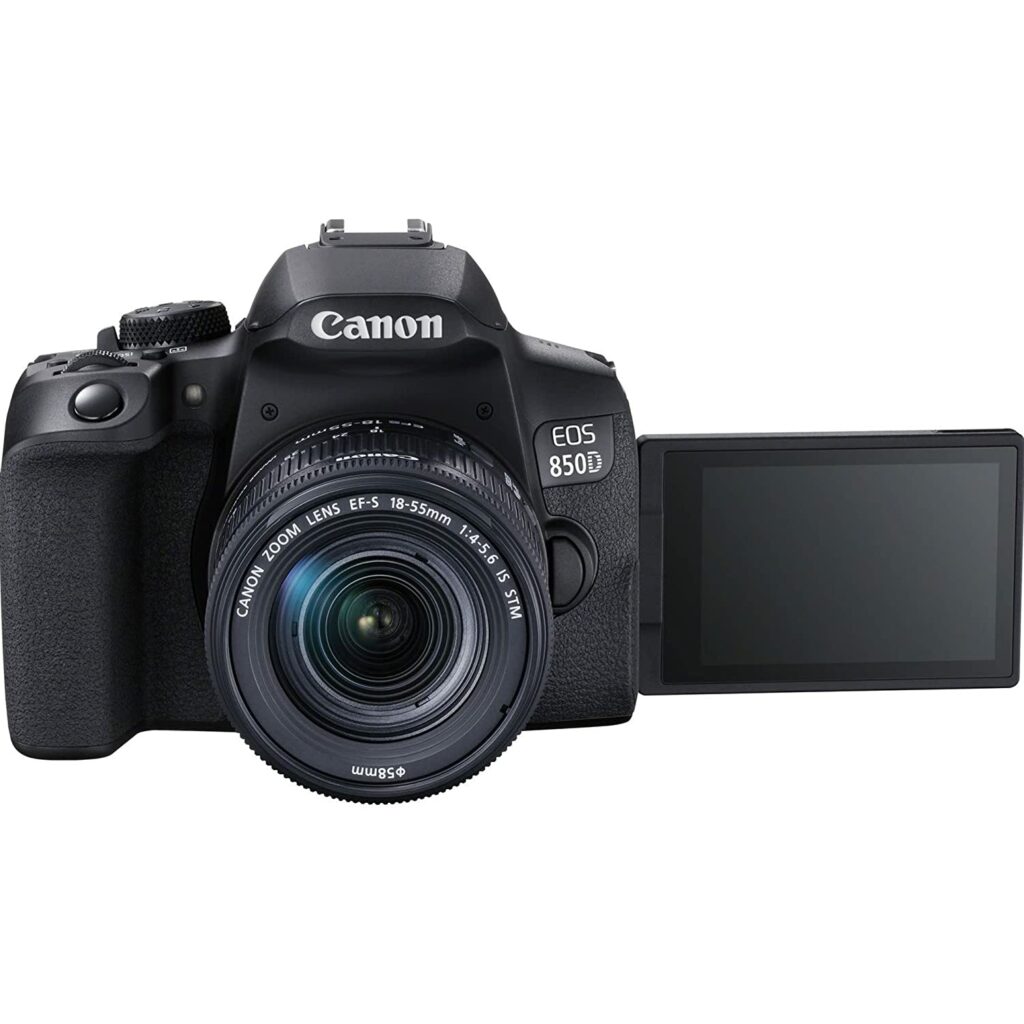 Canon EOS 850D 24.1 Digital SLR Camera black in colour