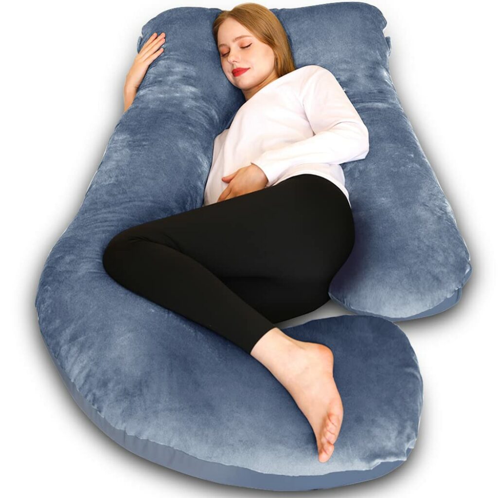 Chilling Home Pregnancy Pillow, 60 inches Full Body Pillow Maternity Pillow for Pregnant Women