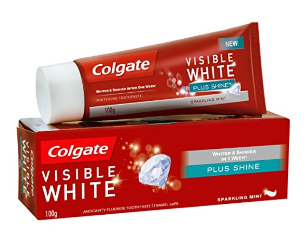 Colgate Toothpaste Visible White Plus Shine