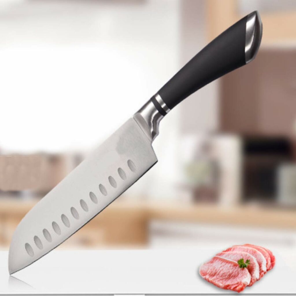 DANSR Santoku Knife, Kitchen Knife Ultra Sharp Asian Knife
