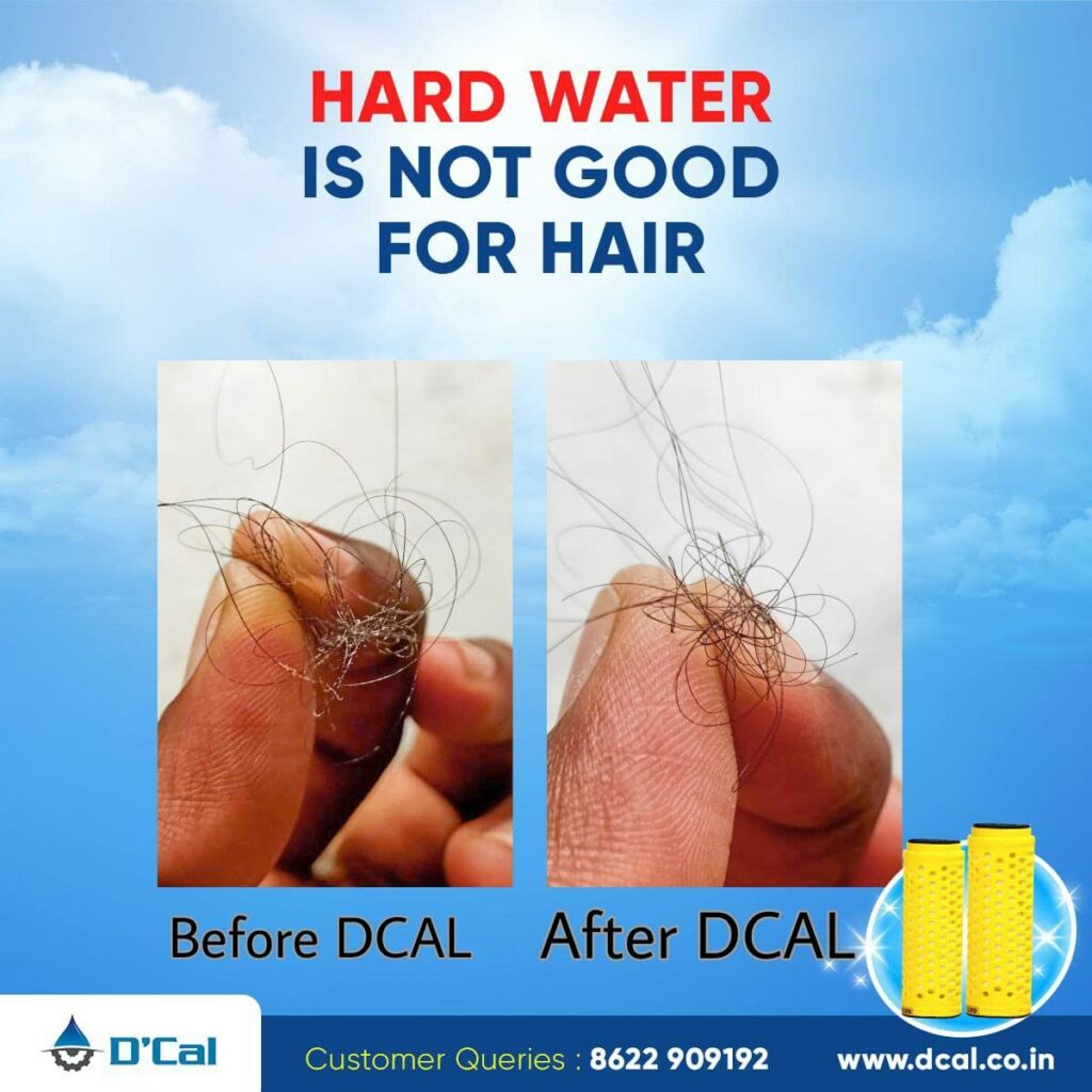 D'Cal - Hard Water Softener protects taps pipes