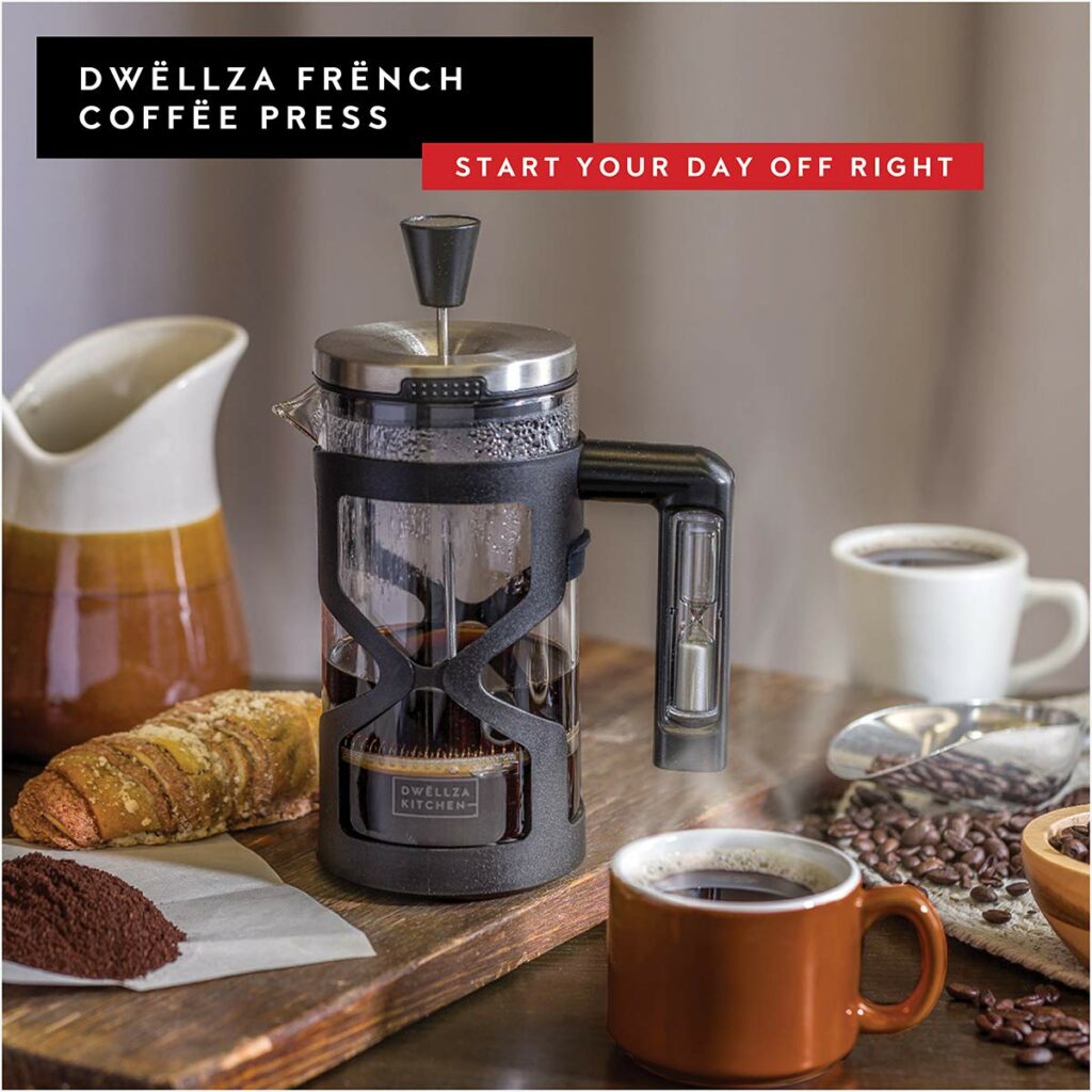 DWÃƒâ€¹LLZA KITCHEN French Press Coffee Maker with 34 ounce