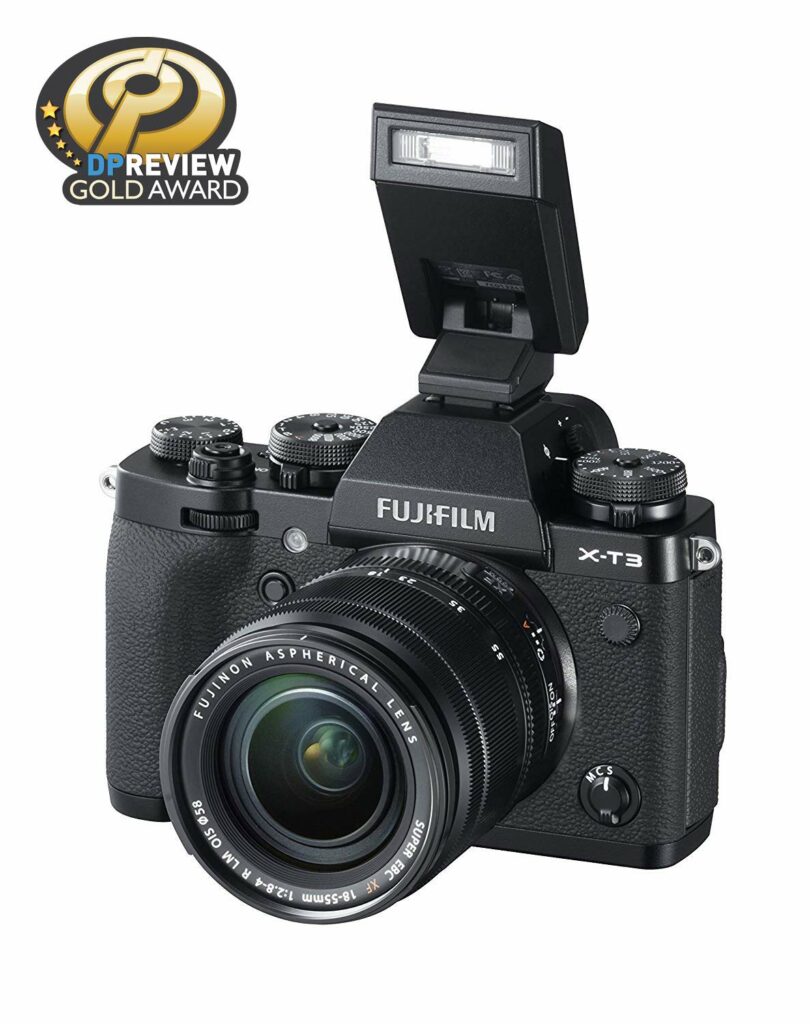 Fujifilm X-T3 26.1 MP Mirrorless Camera with XF 18-55 mm Lens with sensor
