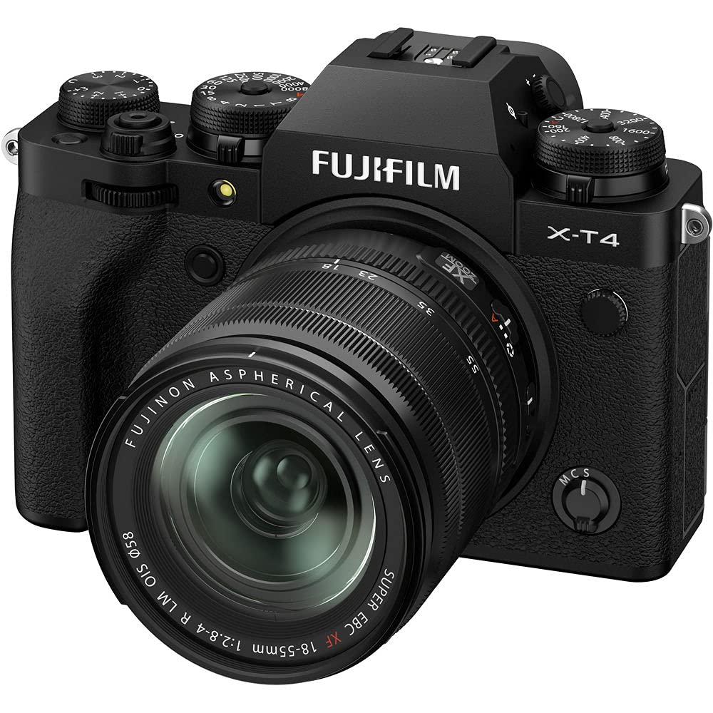 Fujifilm X-T4 26MP Mirrorless Camera Body with XF18-55mm camera