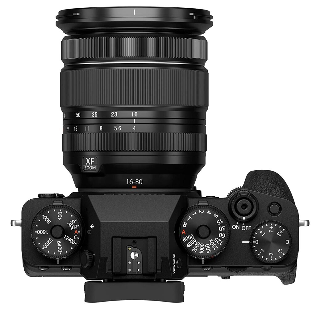 Fujifilm X-T4 26MP Mirrorless Camera Body with XF18-55mm lens with LCD touch screen camera