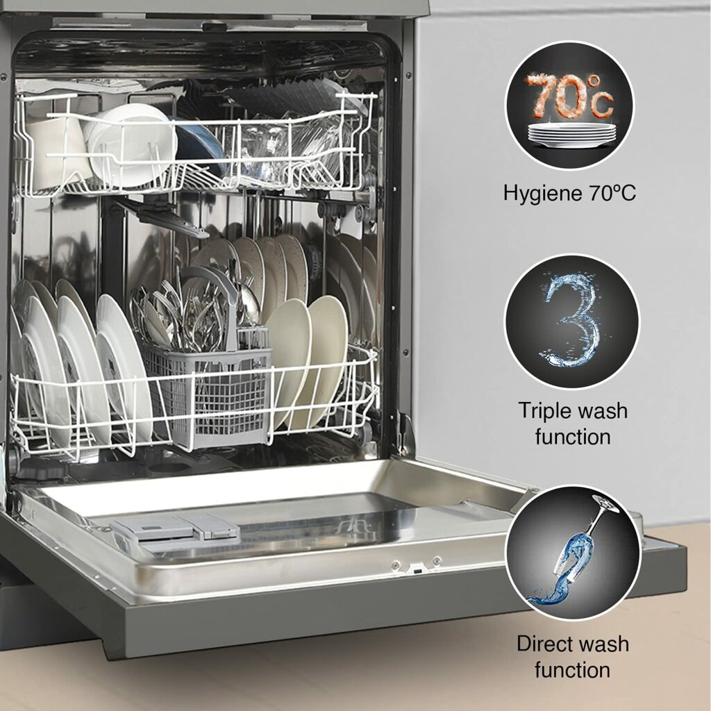Godrej Eon Dishwasher with direct wash functions