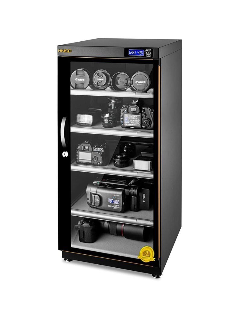 HINISO AD-125S 139 litres Electronic Dry Cabinet with Humidity Controller
