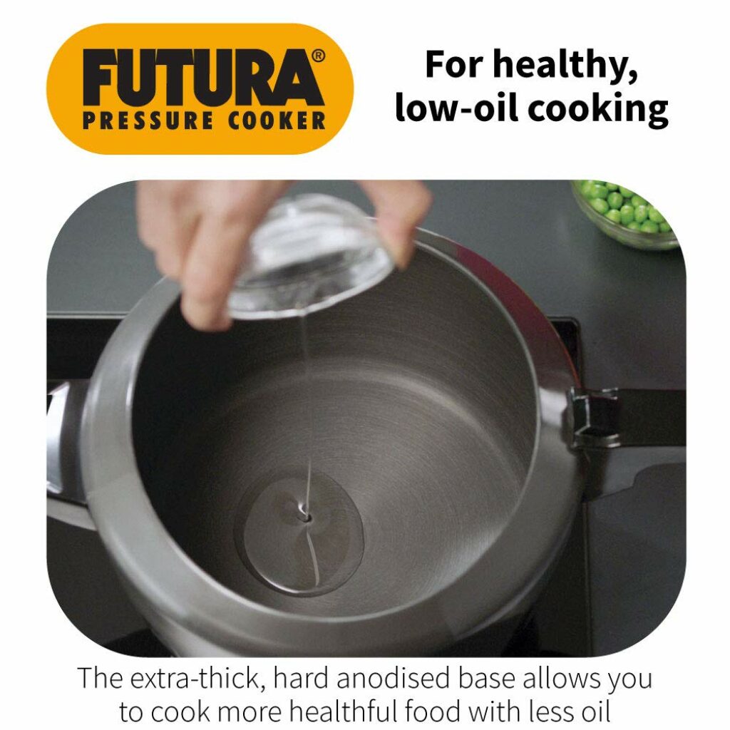 Hawkins Futura 5 Litre Outer Lid Pressure Cooker