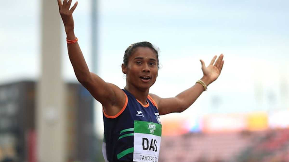 Hima Das Wins Gold in Women's 200m Event at Indian Grand Prix I 2023