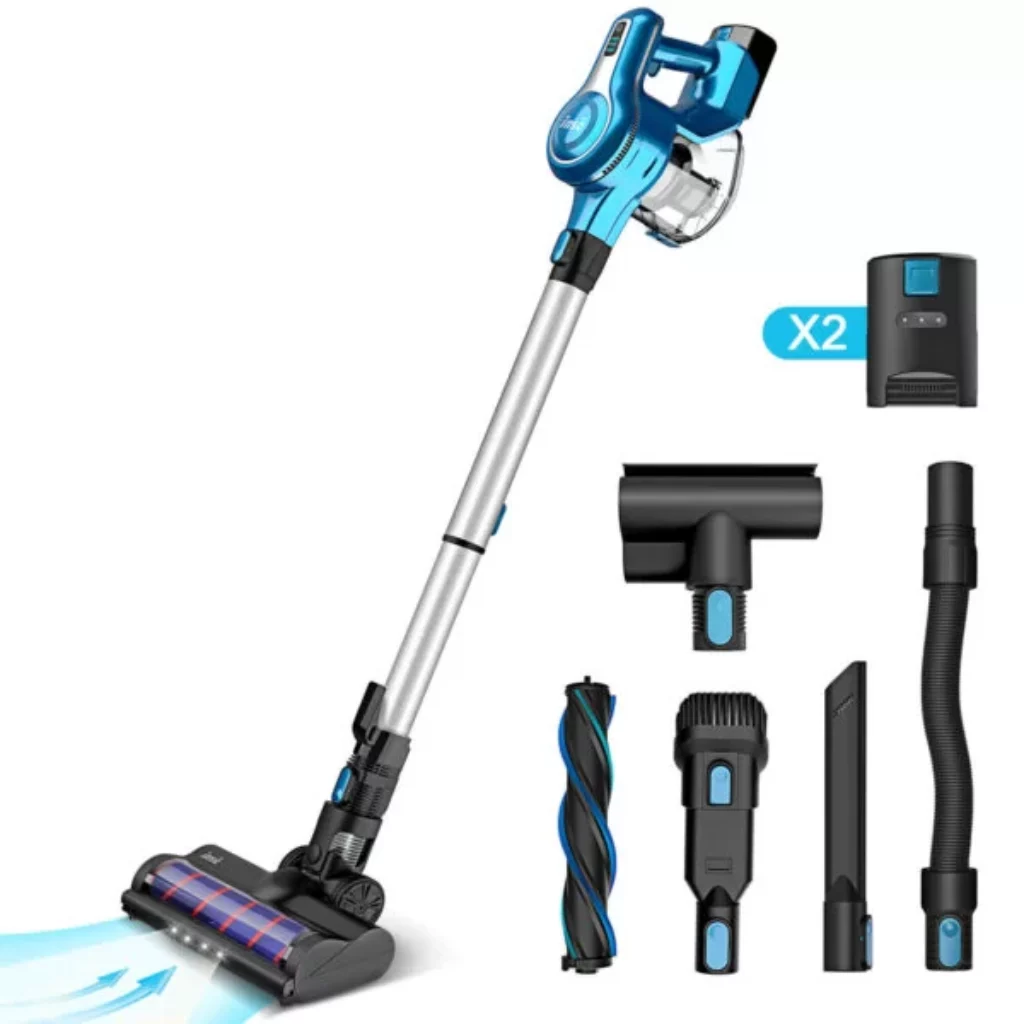 INSE S6P Cordless Vacuum Cleaner with 2 Batteries