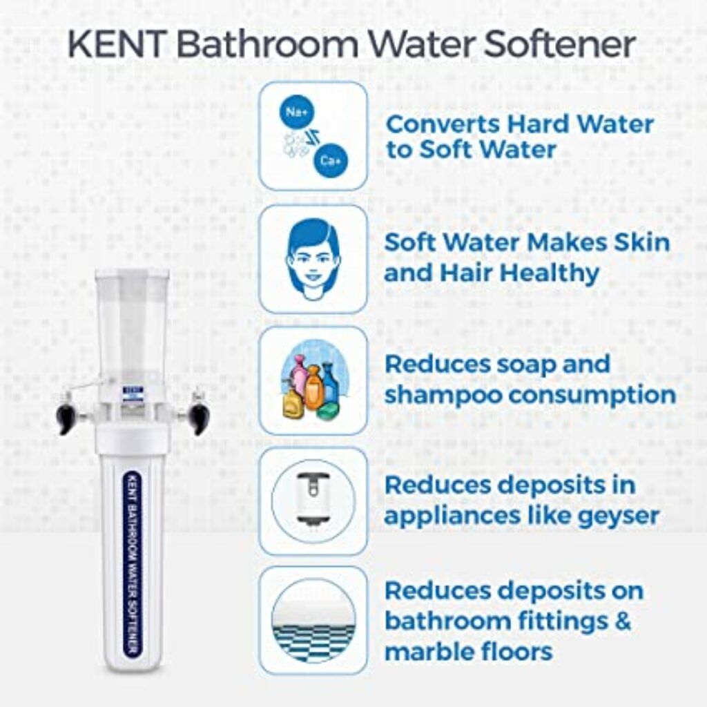 KENT Bathroom Water Softener 5.5-Litre