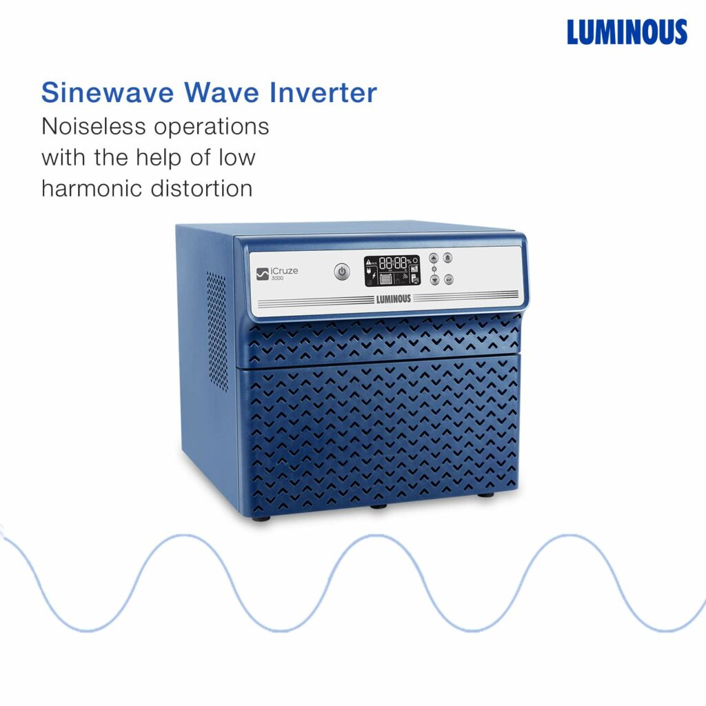 Luminous iCruze 3000+ Pure Sine Wave 2800VA inverter for home