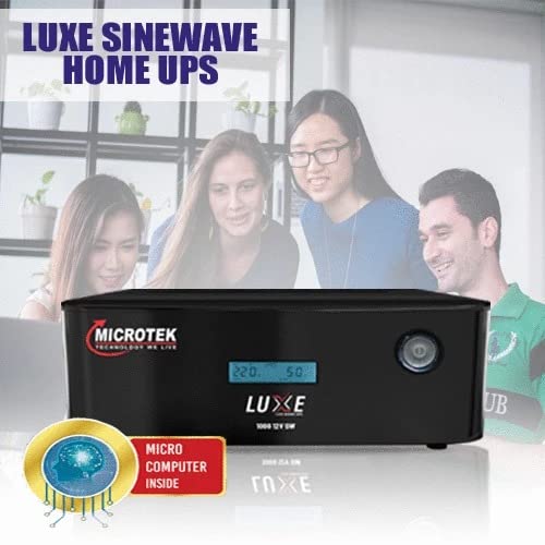 Microtek UPS SW Luxe LCD 1000 UPS 800 VA inverter