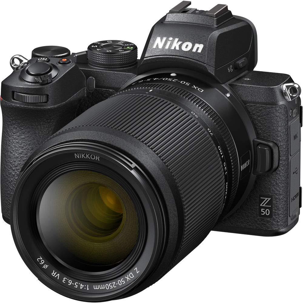 Nikon Z50 Mirrorless Camera Combo with DX 16-50mm  with optical zoom