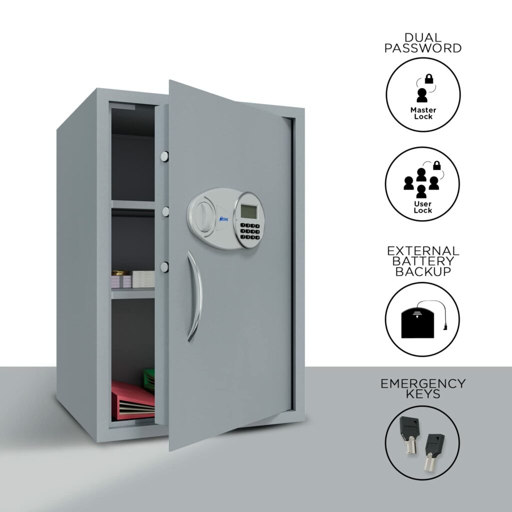 Ozone Safe Locker For Home user PIN code