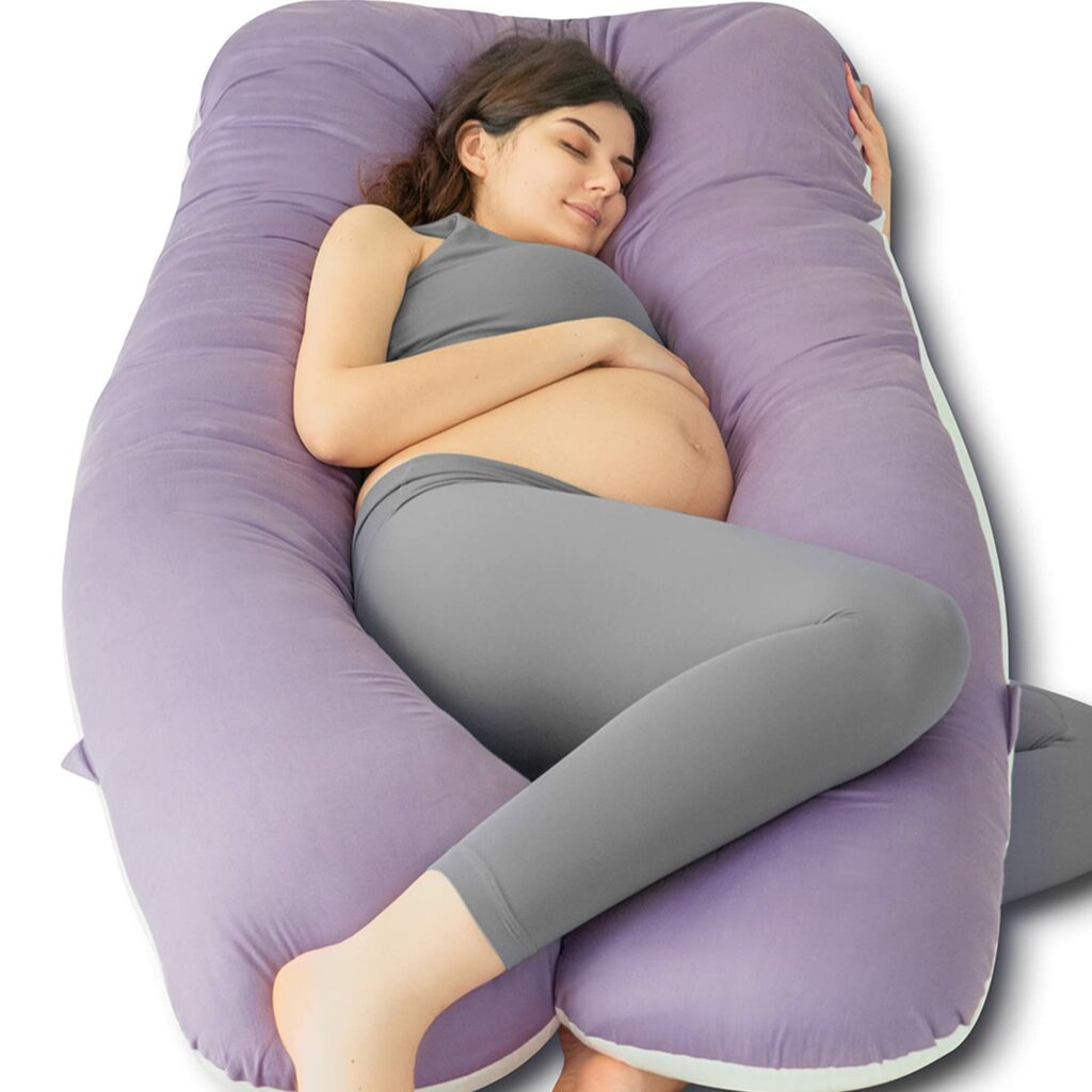 QUEEN ROSE Pregnancy Pillow, U-Shaped Full Body