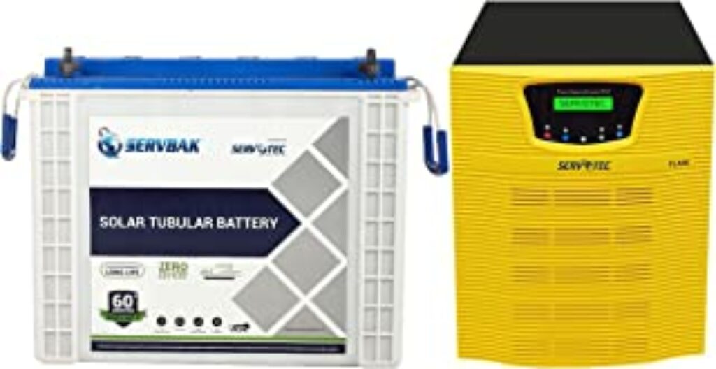 SERVBAK Solar STB-750+ (75Ah 12VDC) C10 Tubular Solar Battery
