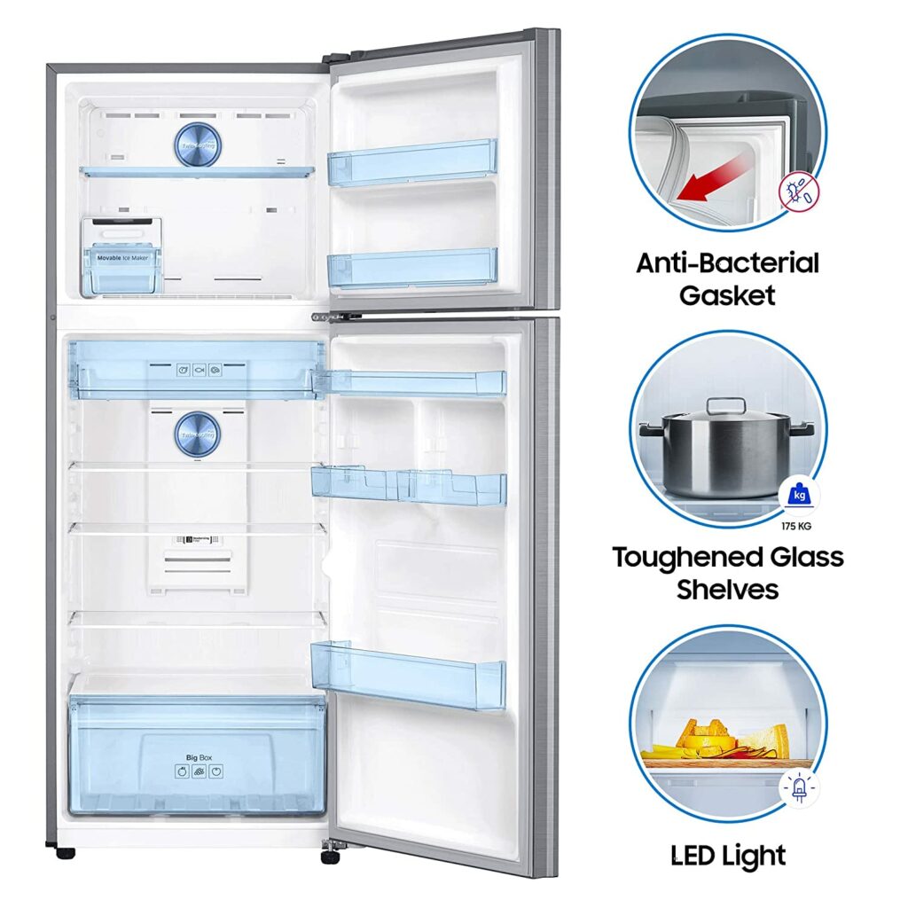 Samsung 415 L 3 Star Frost-Free Inverter Double Door Refrigerator