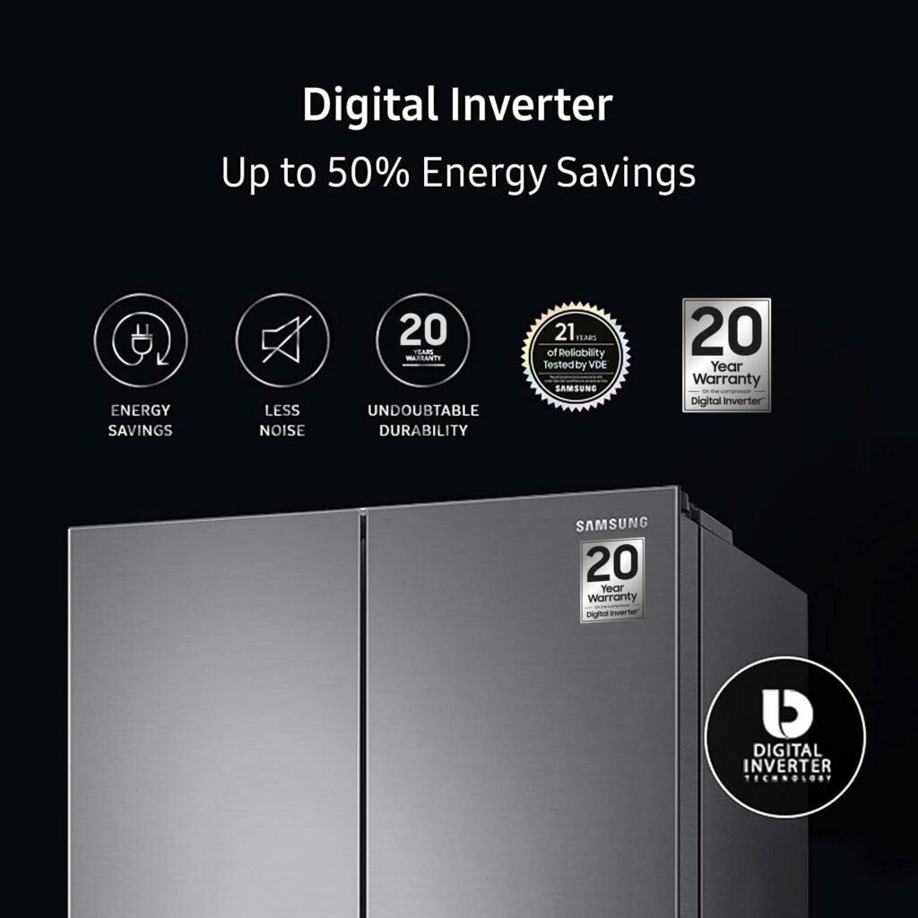 Samsung 700 L Inverter Frost Free refrigerator with inverter connector