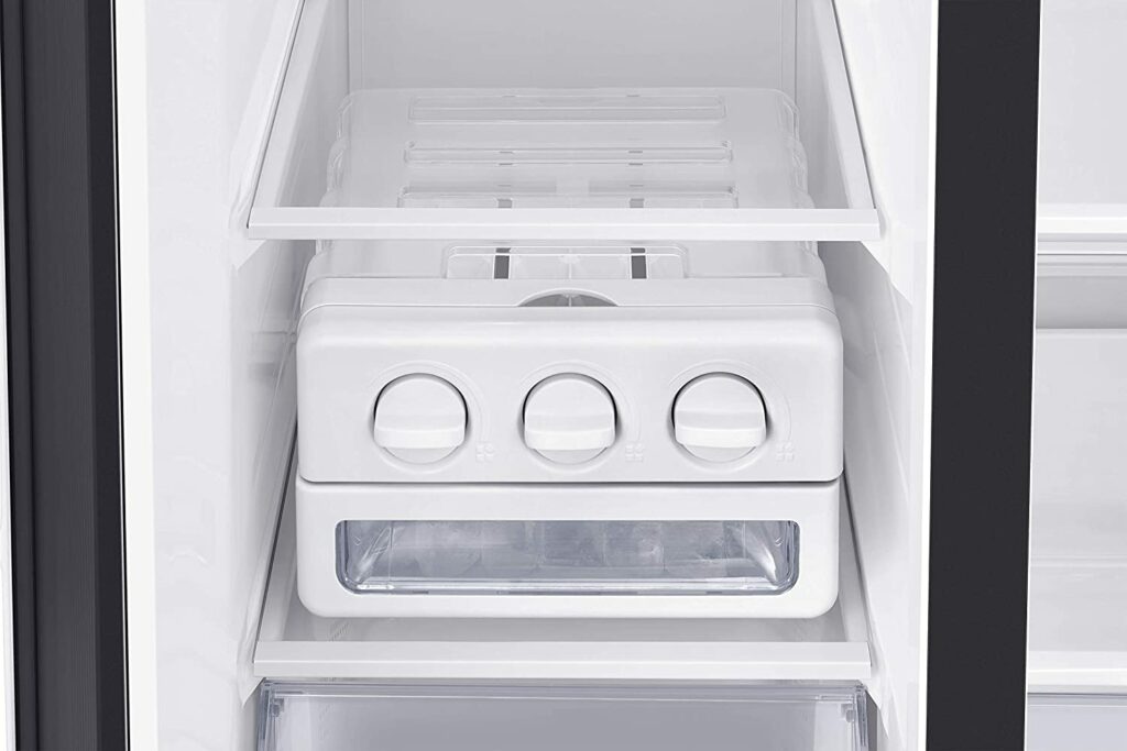 Samsung 700 L With Inverter Side-By-Side Refrigerator, Black