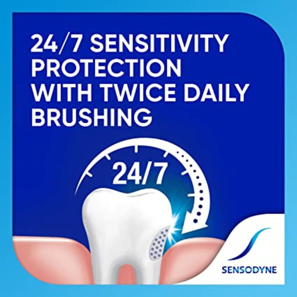 Sensodyne Extra Whitening Sensitivity Toothpaste for Sensitive Teeth Whitening