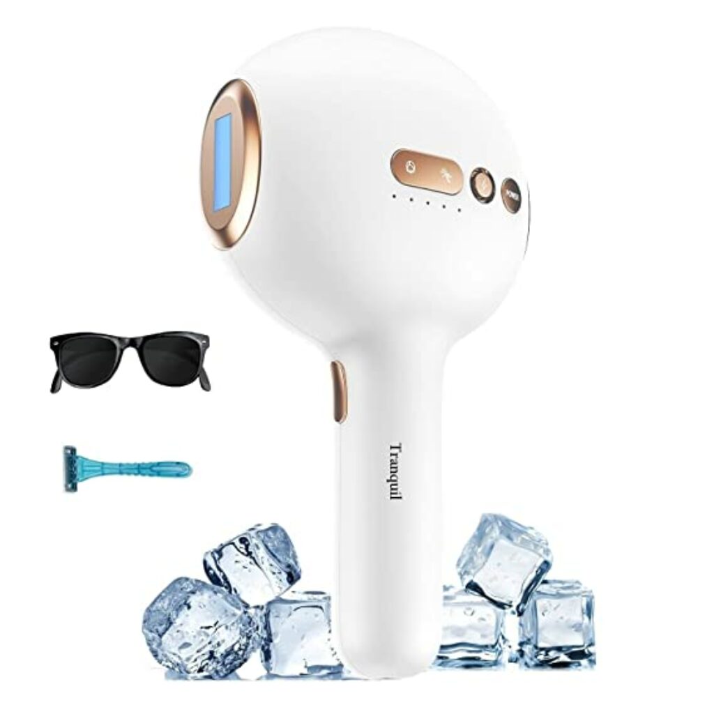 Tranquil Premium Sapphire Cooling IPL Laser Hair Removal Machine for Women and Men