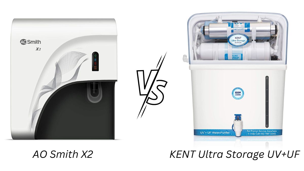 AO Smith X2 VS KENT Ultra Storage UV+UF Water Purifier