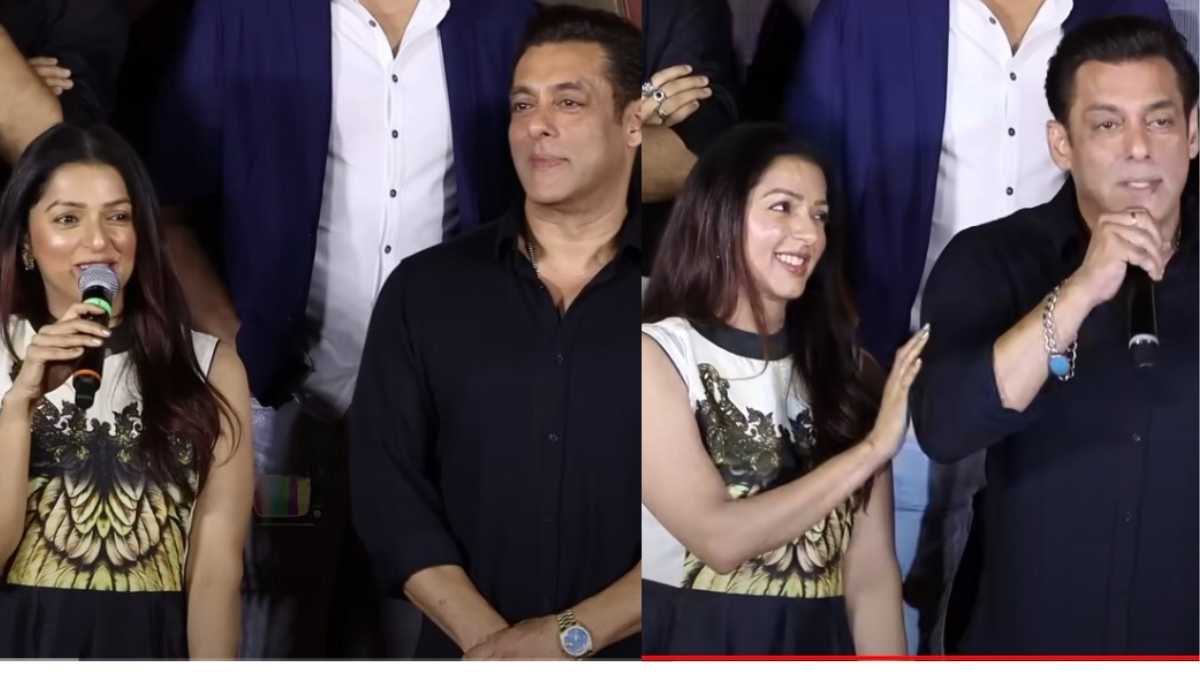 Fans Gush Over Salman Khan and Bhumika Chawla's Chemistry at Kisi Ka Bhai Kisi Ki Jaan Trailer (KKBKKJ) Launch Event