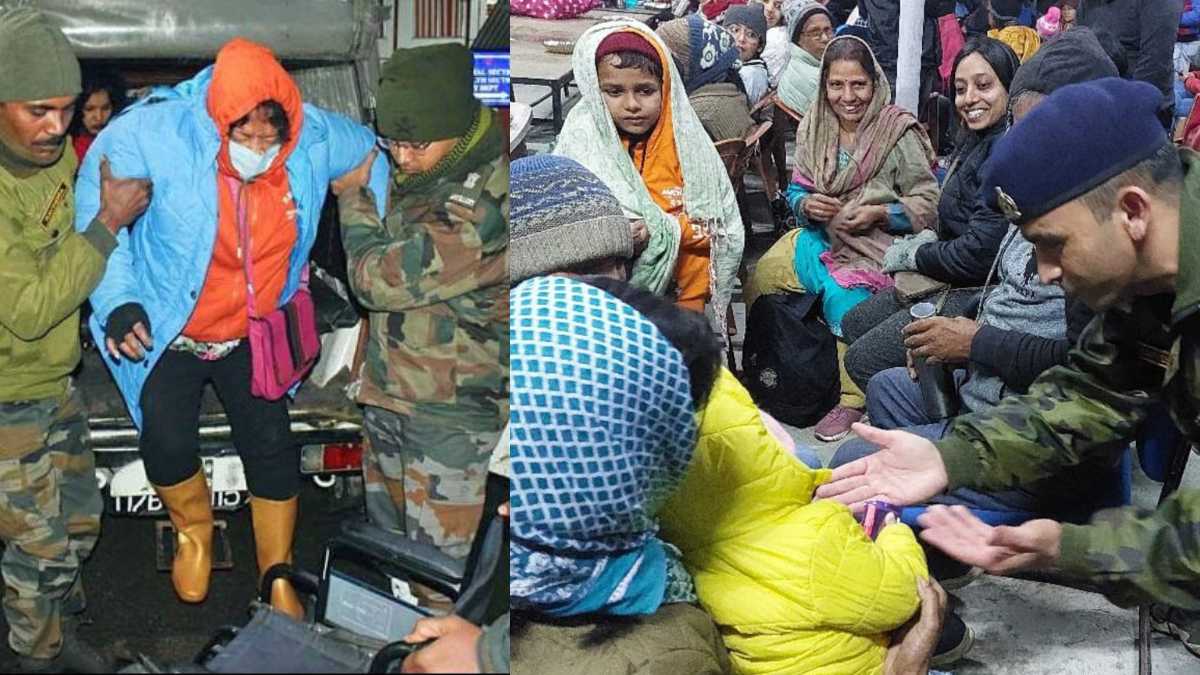 Indian Army Rescues Over 500 Stranded Tourists in North Sikkim Amidst Natural Disaster