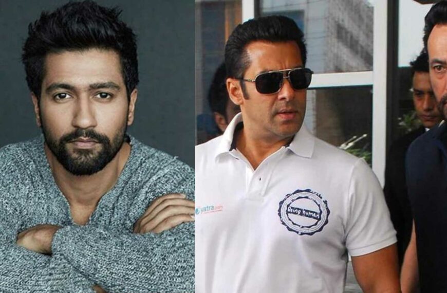 Viral Video Sparks Debate: Salman Khan’s Security Clash with Vicky Kaushal