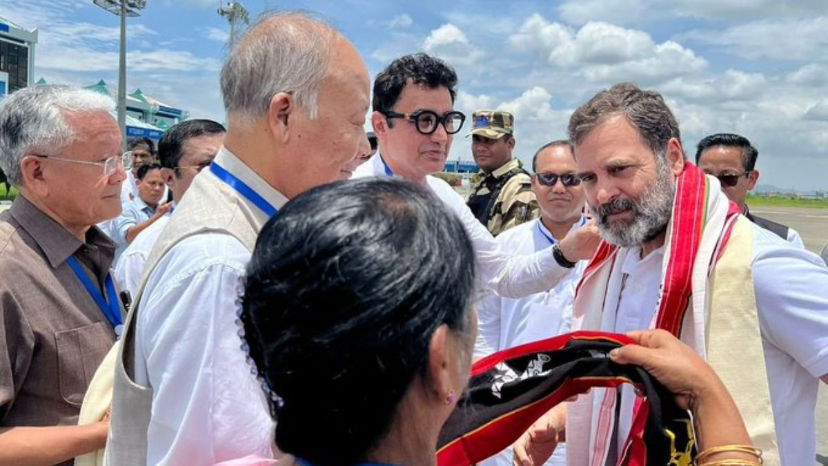 Congress Leader Rahul Gandhi Undertakes First Visit to Manipur Since May Violence