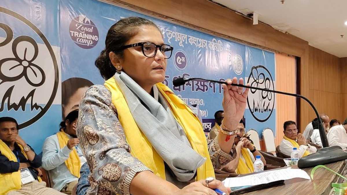 Trinamool Congress Leader Sushmita Dev Leads 10-Hour Hunger Strike Against Election Commission
