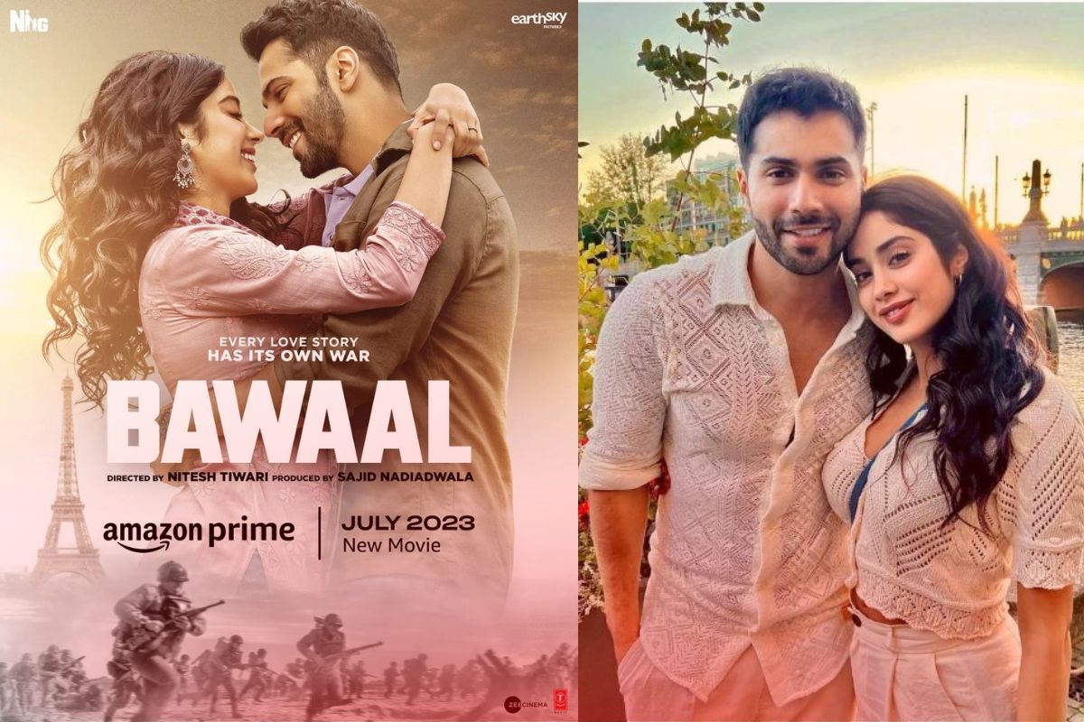 Varun Dhawan and Janhvi Kapoor's Love Story Unveiled in 'Bawaal' movie teaser