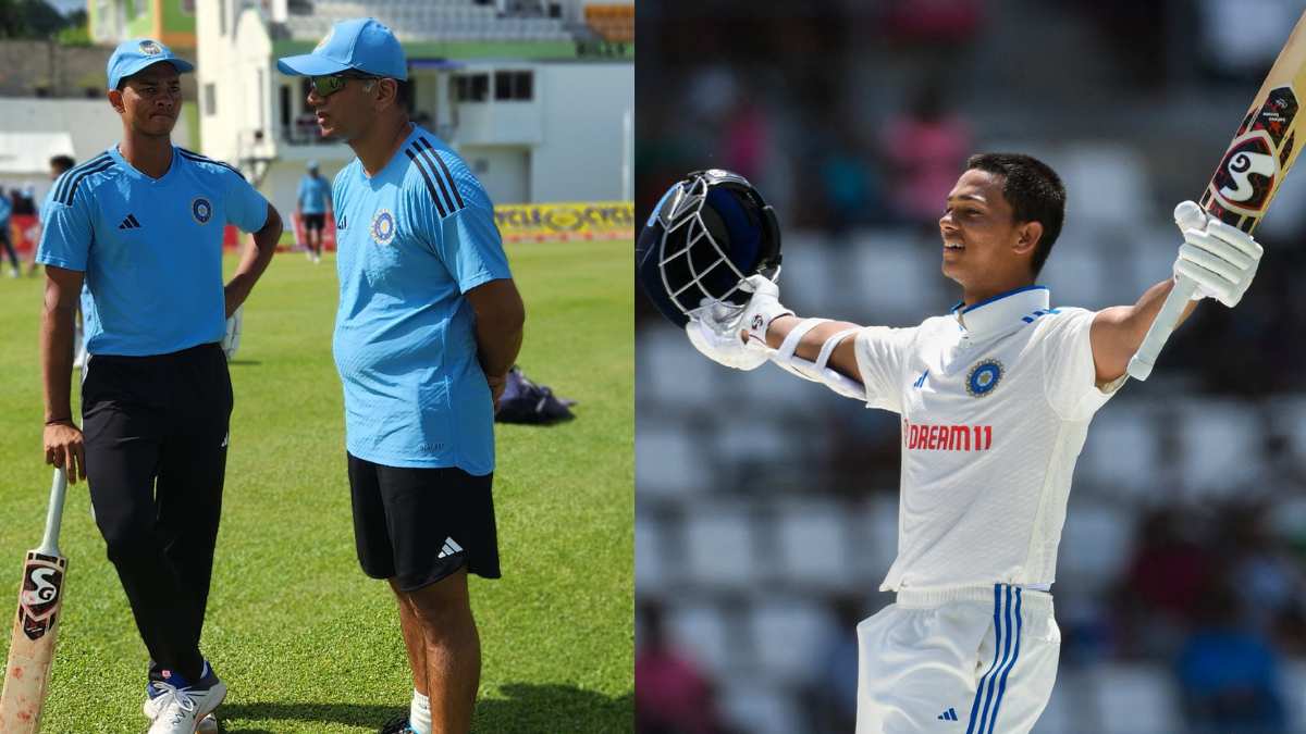 Yashasvi Jaiswal Shines with Maiden Test Century Against West Indies