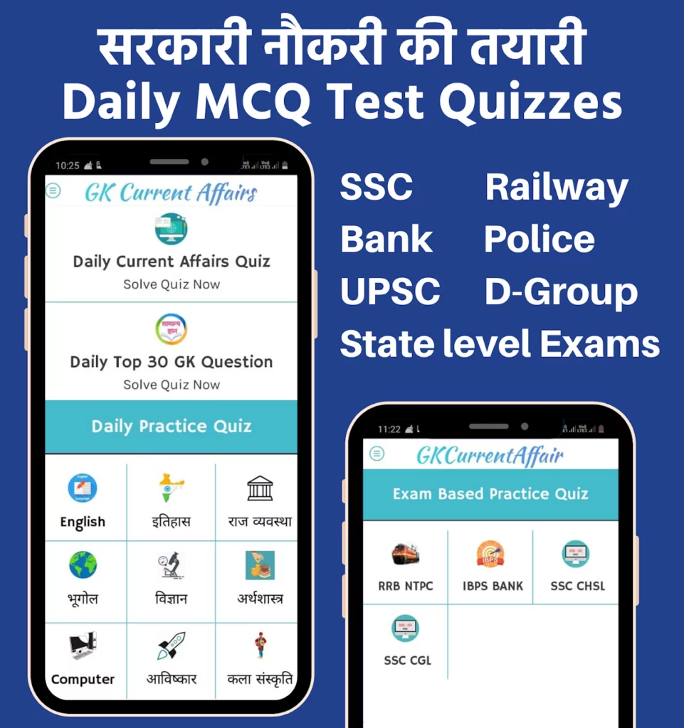 Daily Current Affair and GK Quiz App