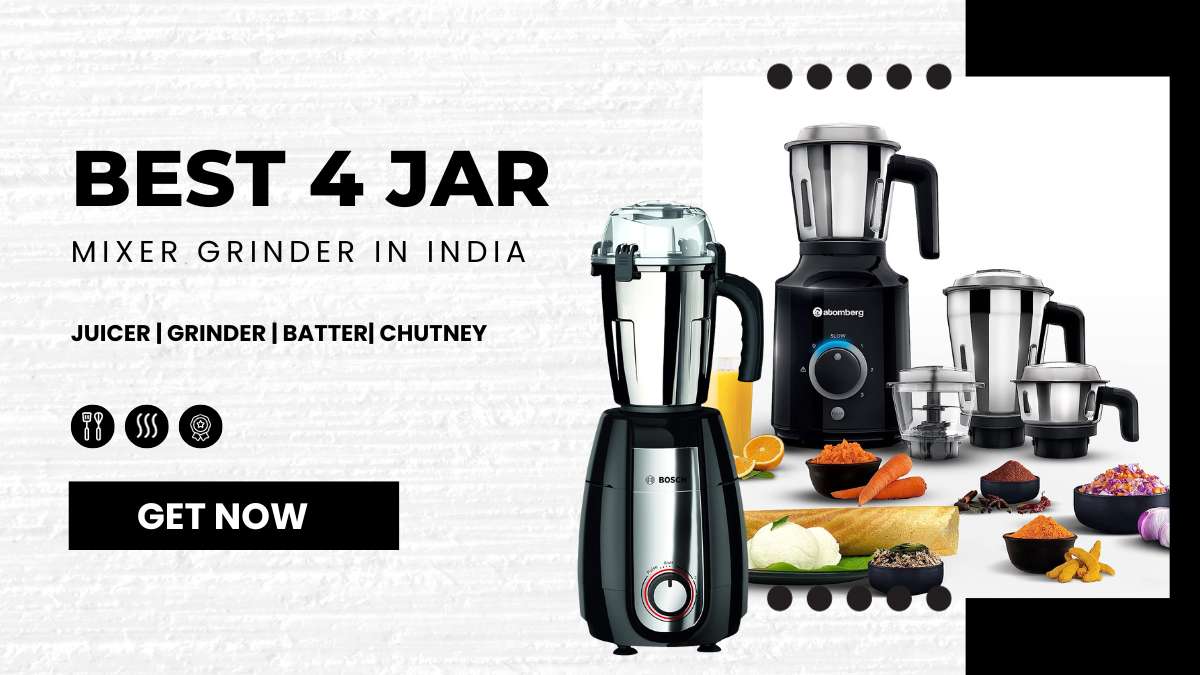 Best 4 Jar mixer grinder in India
