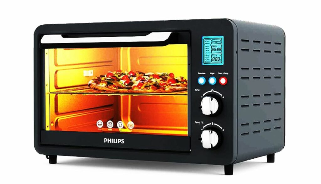 Philips HD6975/00 Digital Oven Toaster Grill, 25 Litre OTG