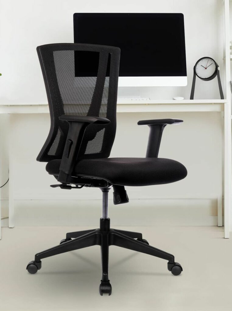Wipro Furniture That's It Mid Back Mesh Ergonomic Home-Office Chair
